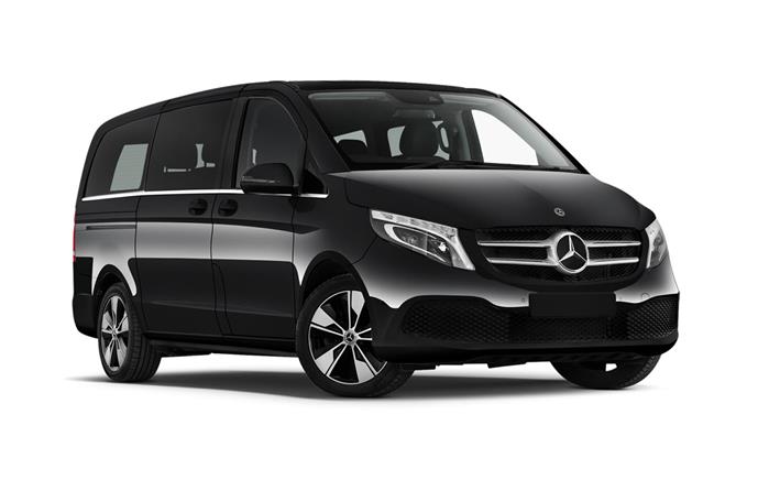 Voiture minibus luxe automatique - Modèle Mercedes Benz Classe V
